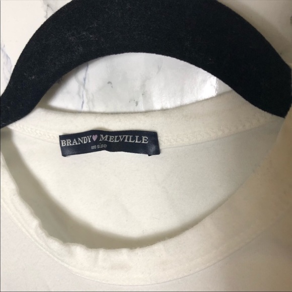 🌸Brandy Melville Cropped Muscle Tee - Picture 3 of 5